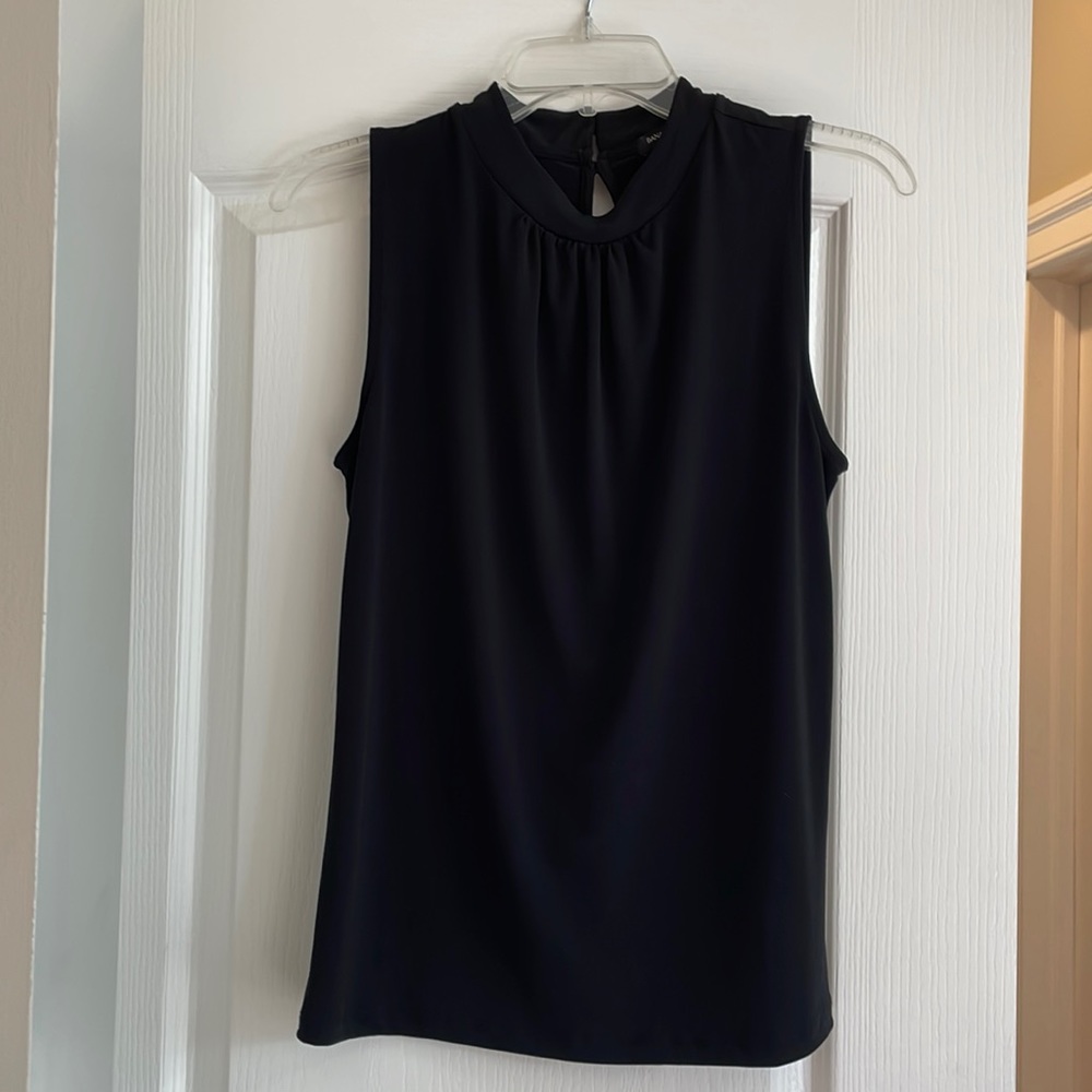 Banana Republic Factory Black Sleeveless Top